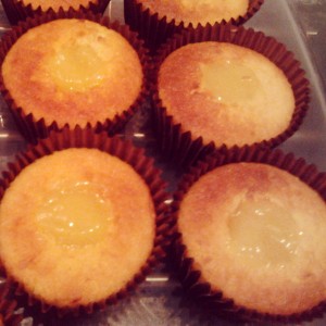 Lemon Meringue Cupcakes – pre-meringue